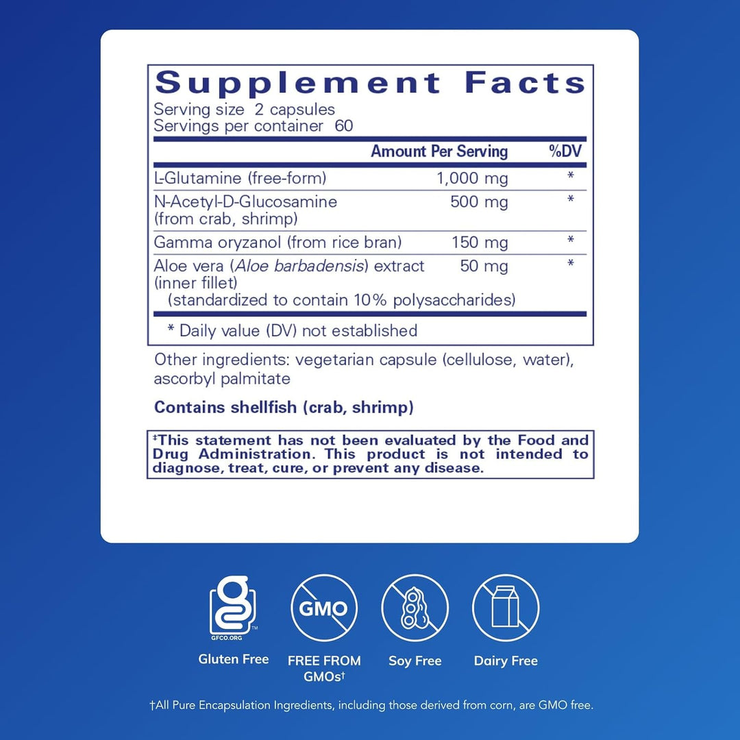 Pure Encapsulations G.I Integrity Supports Gut and Digestive Health 120 Capsules