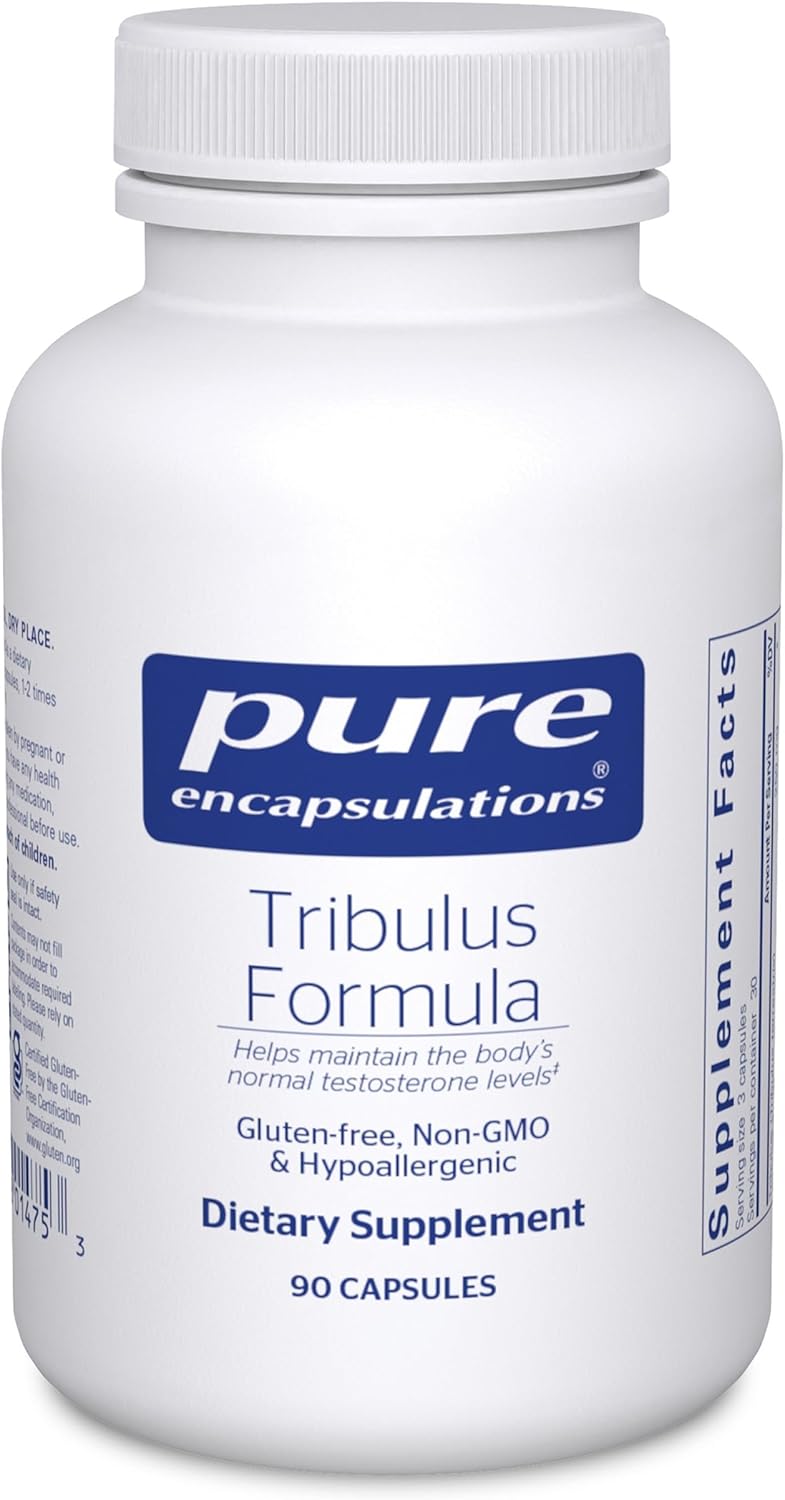 Pure Encapsulations Tribulus Formula Supports Hormone Balance 90 Capsules