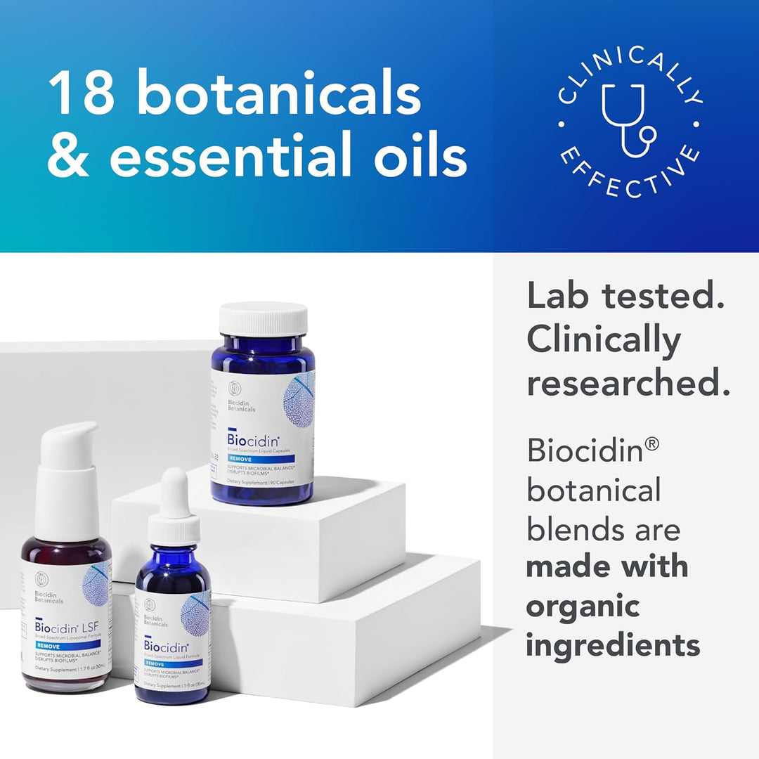 Biocidin Botanical Formulas Biocidin Liquid Digestive Microbiome Support 30 mL