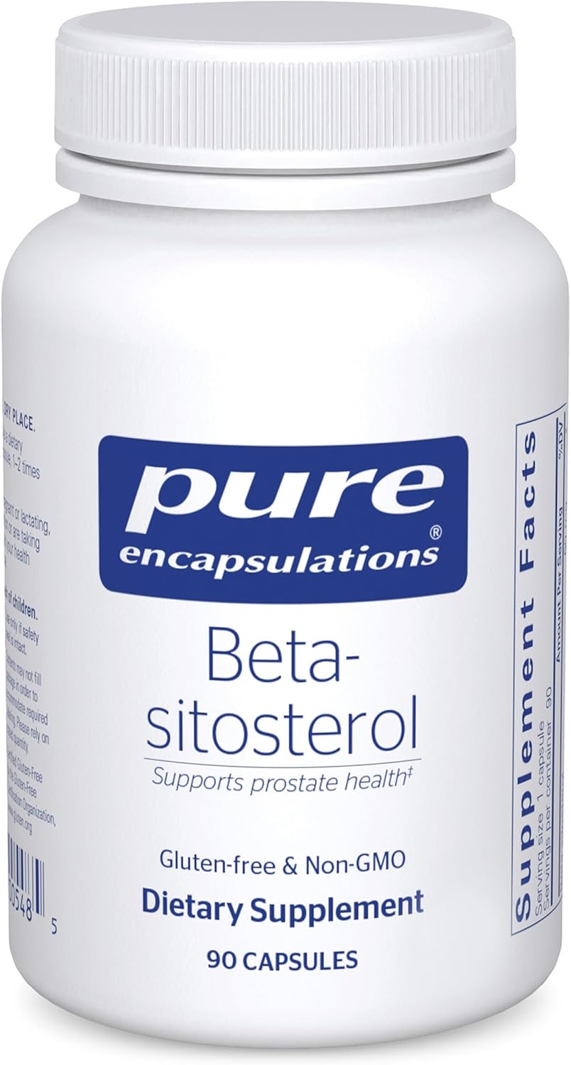 Pure Encapsulations Beta Sitosterol Supports Urinary Flow and Health 90 Capsules