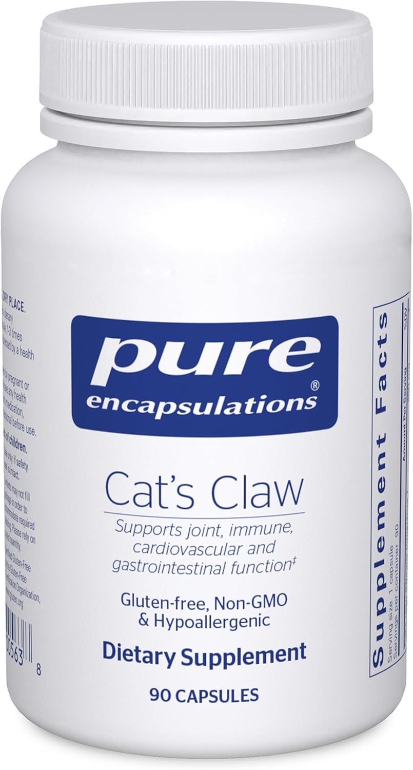 Pure Encapsulations Cats Claw Supports Joint Immune Health 90 Capsules