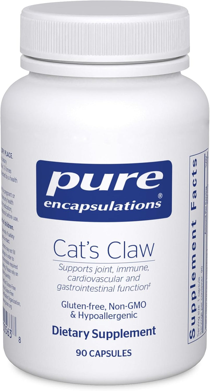 Pure Encapsulations Cats Claw Supports Joint Immune Health 90 Capsules