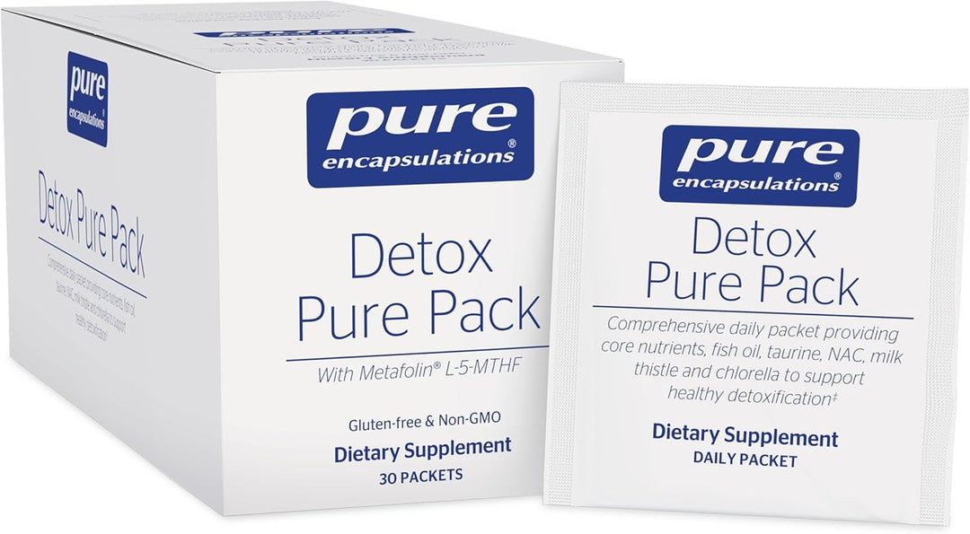 Pure Encapsulations Detox Pure Pack Daily Cleanse Support 30 Packets