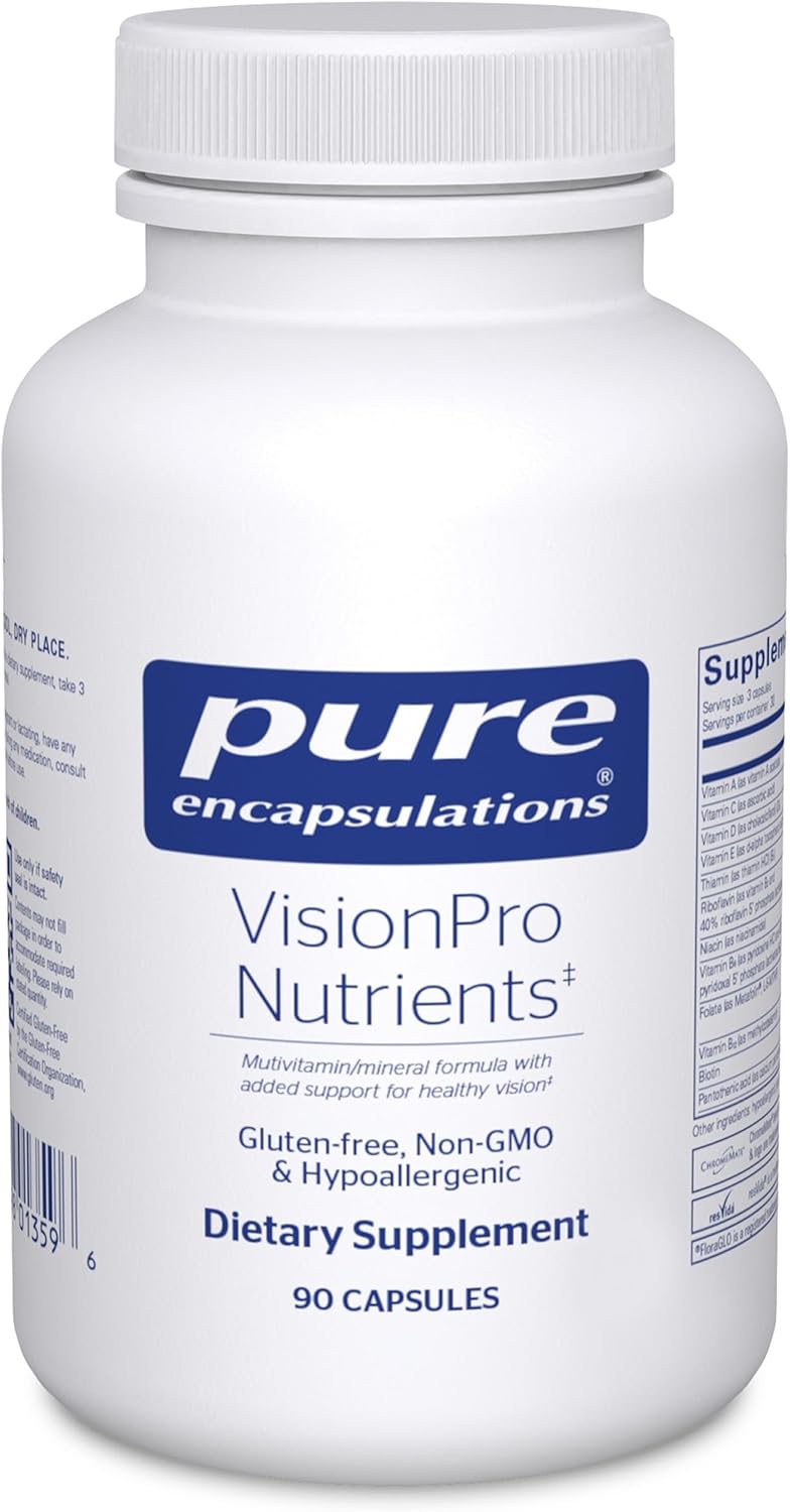 Pure Encapsulations VisionPro Nutrients Eye Support Formula 90 Capsules