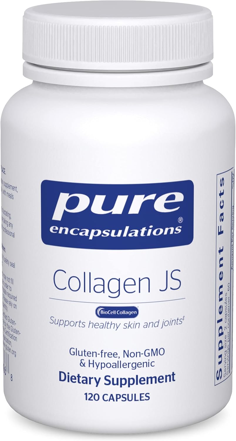 Pure Encapsulations Collagen JS For Skin Joint Mobility Support 120 Capsules