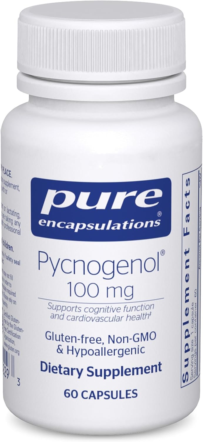 Pure Encapsulations Pycnogenol Supports Vascular Antioxidant Health 60 Capsules