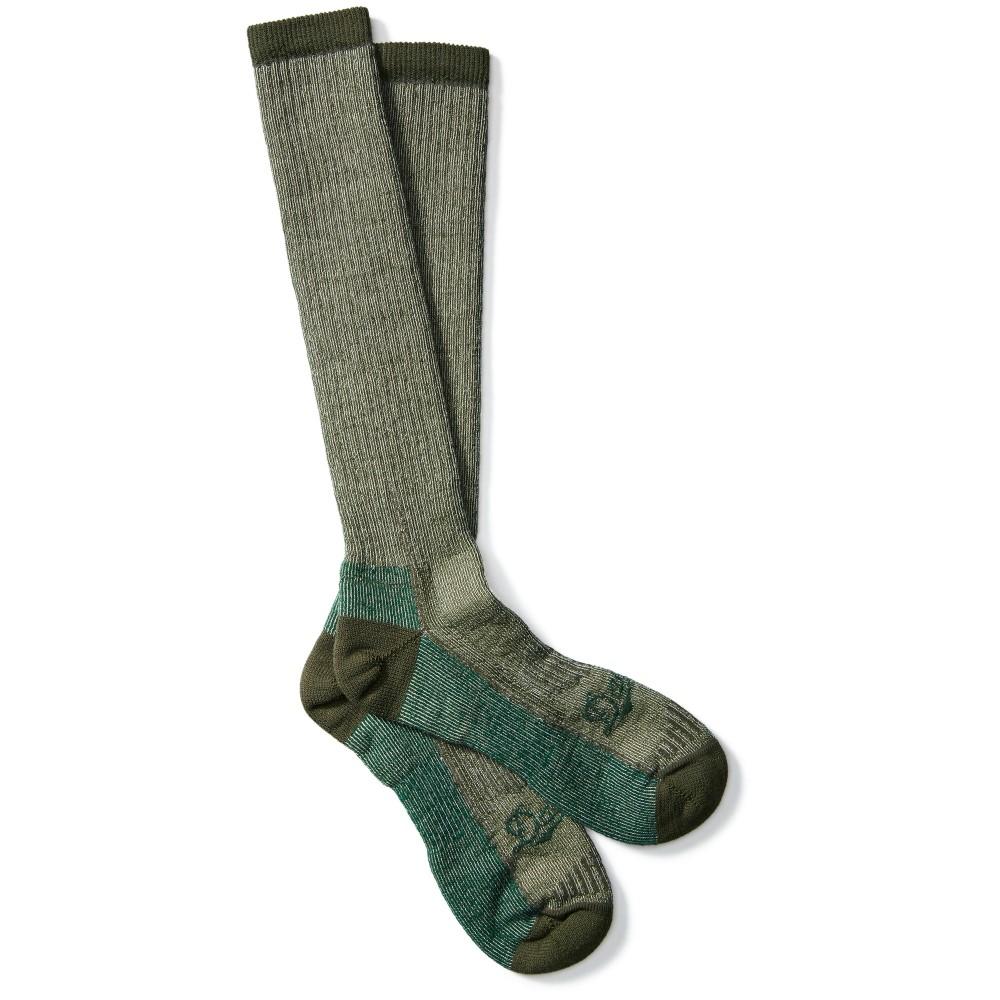 Danner Merino Midweight Over Calf Socks Green Breathable Wool Comfort Fit L Size