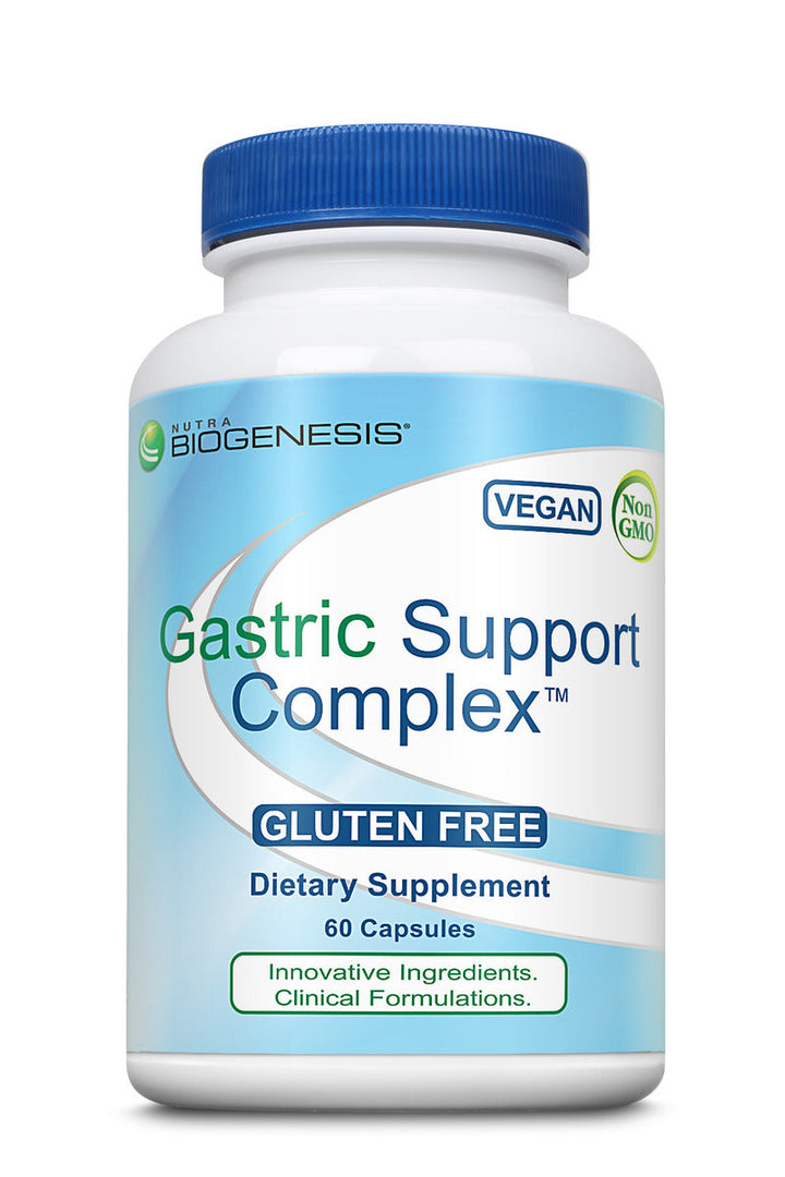 Complejo de reparación gástrica Nutra BioGenesis 60 cápsulas: apoyo natural para la salud digestiva
