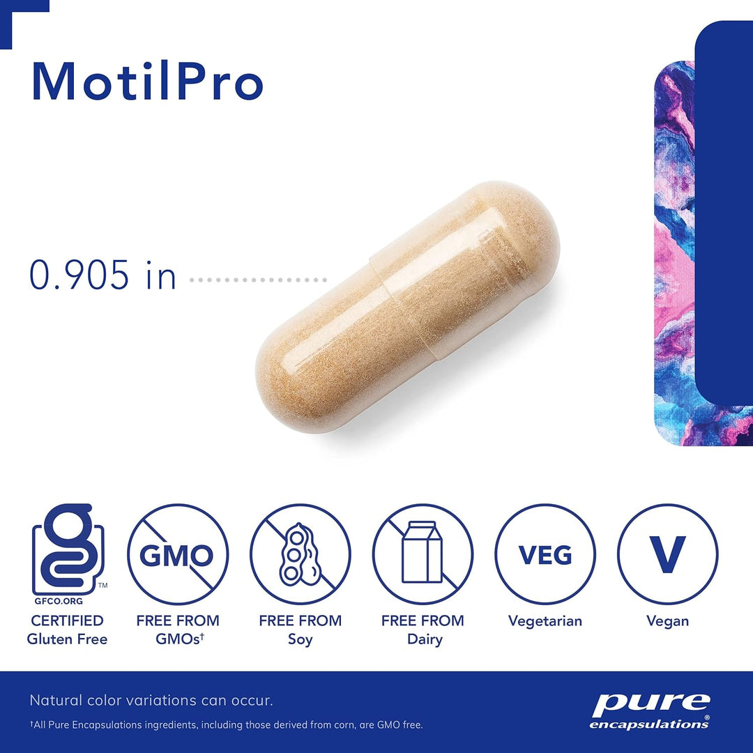 Pure Encapsulations MotilPro Supports Healthy Gut Motility Function 180 Capsules