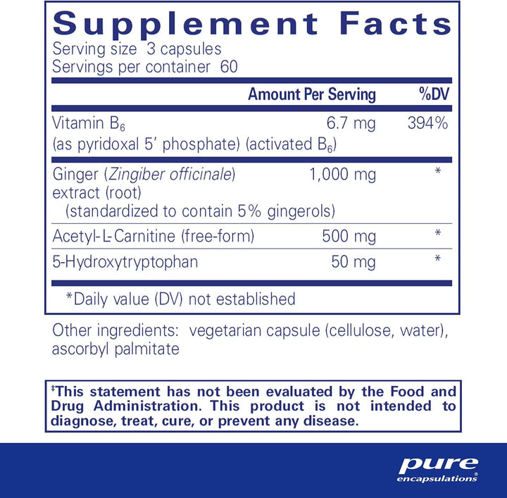 Pure Encapsulations MotilPro Supports Healthy Gut Motility Function 180 Capsules