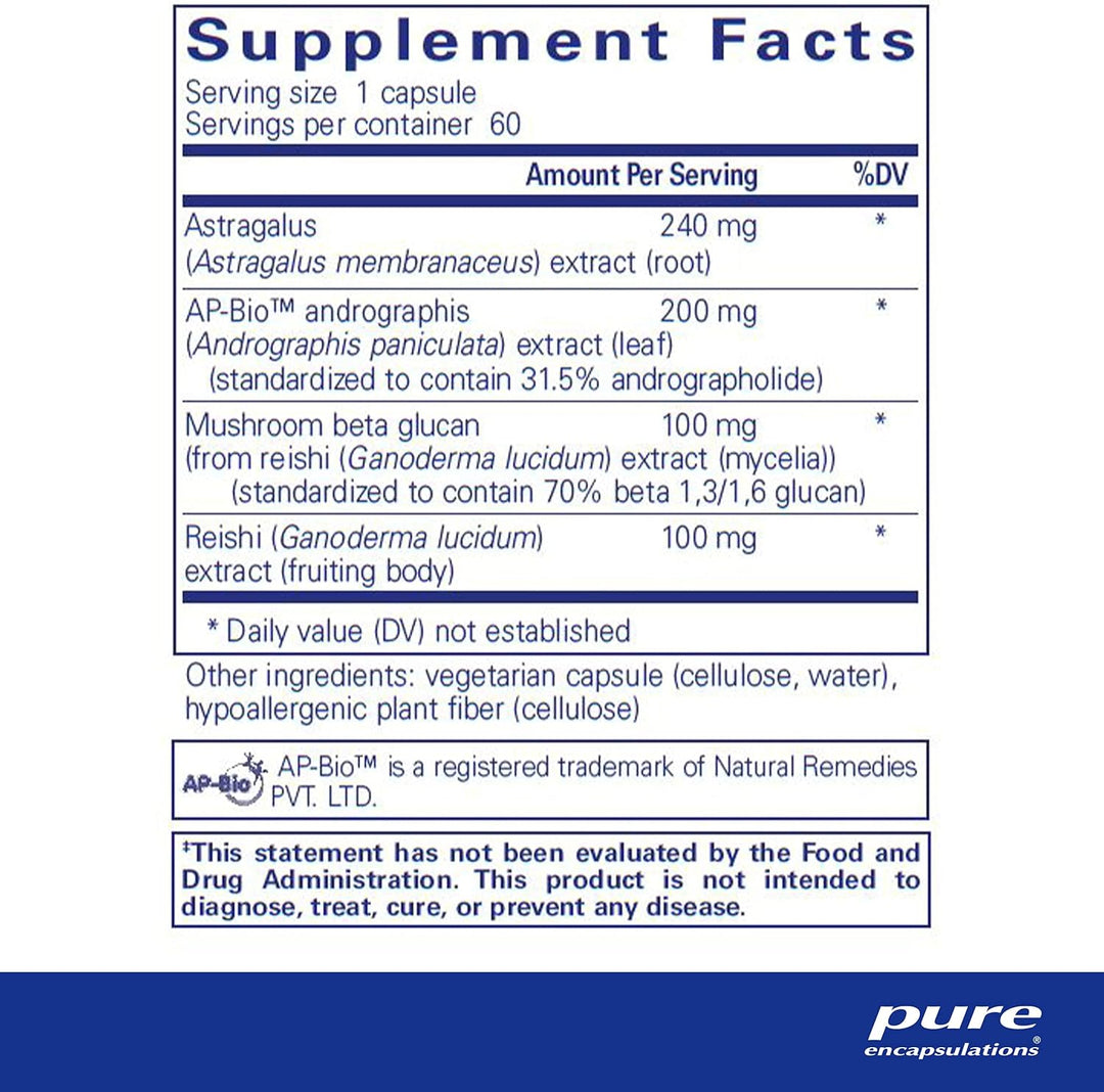Pure Encapsulations Innate Immune Support Aids Respiratory Function 60 Capsules