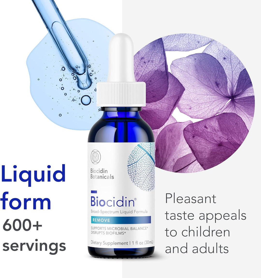 Biocidin Botanical Formulas Biocidin Liquid Digestive Microbiome Support 30 mL