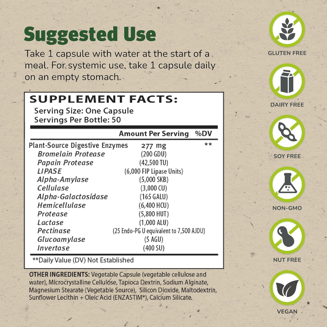 Suplemento fitoquímico líquido Gaia Herbs Pro Valerian para un sueño reparador (60 cápsulas)