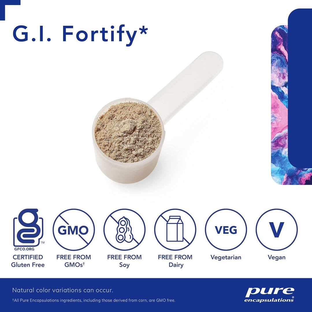 Pure Encapsulations GI Fortify Supports Digestive Function Detox Balance 14.1 Oz