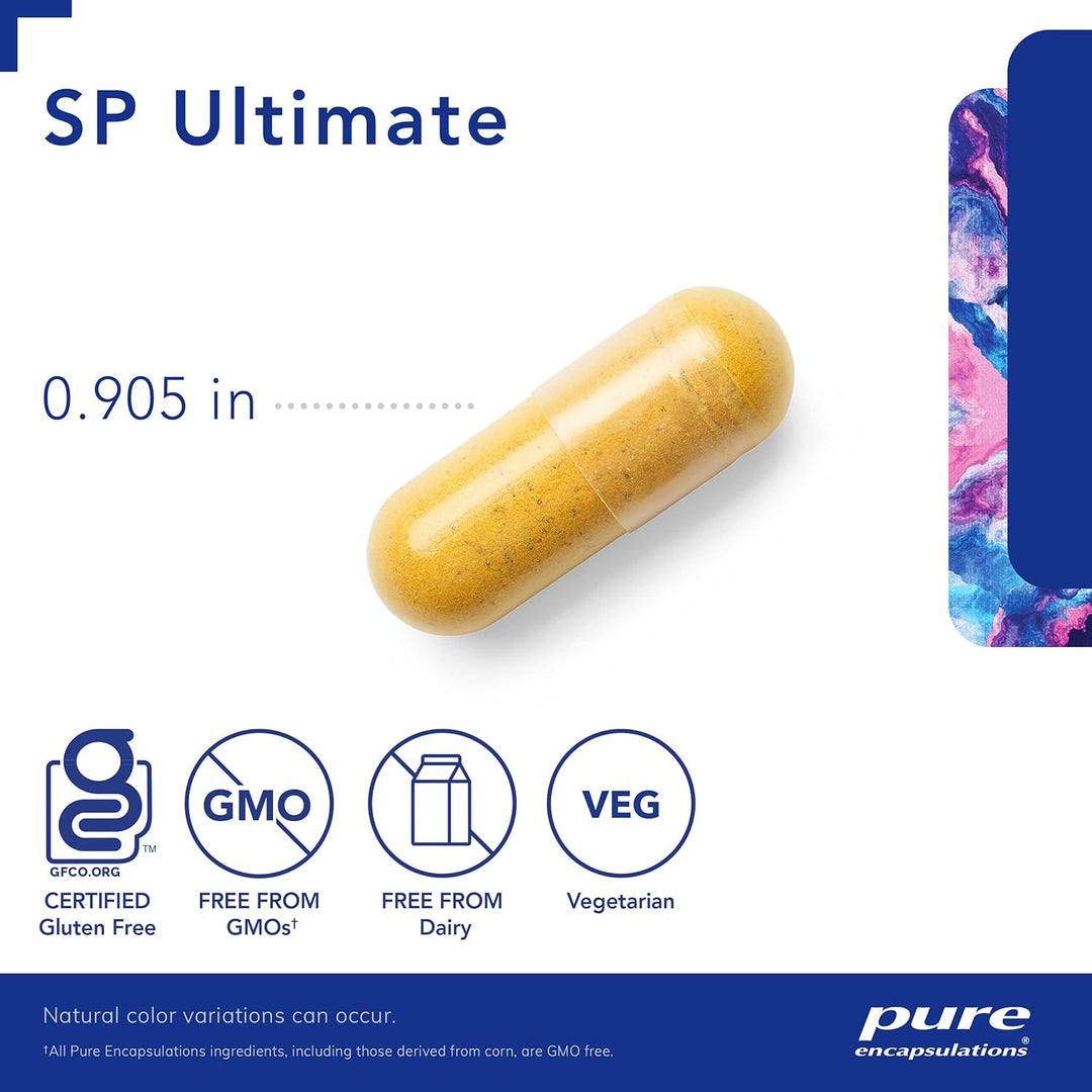 Pure Encapsulations SP Ultimate Prostate Cellular Support Supplement 90 Capsules