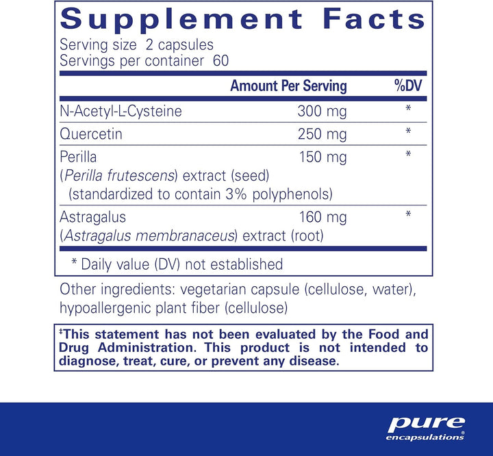 Pure Encapsulations Th2 Modulator Supports Immune System Balance 120 Capsules