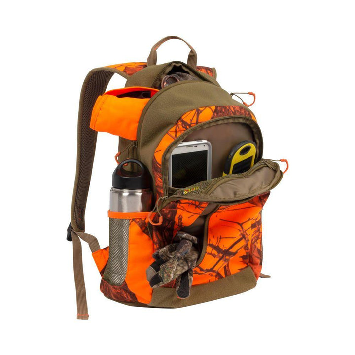 Allen Terrain Backpack Daypack Mossy Oak Break-Up Blaze Lightweight Durable