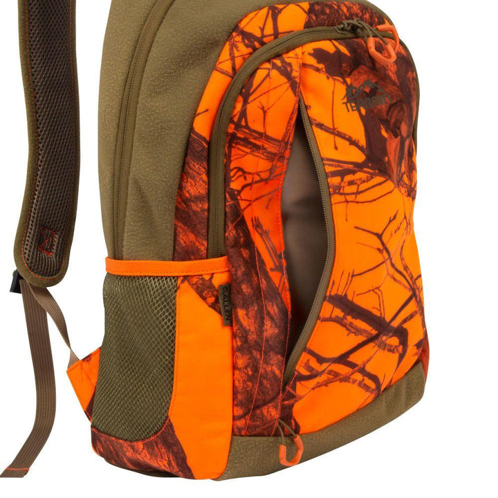 Allen Terrain Backpack Daypack Mossy Oak Break-Up Blaze Lightweight Durable