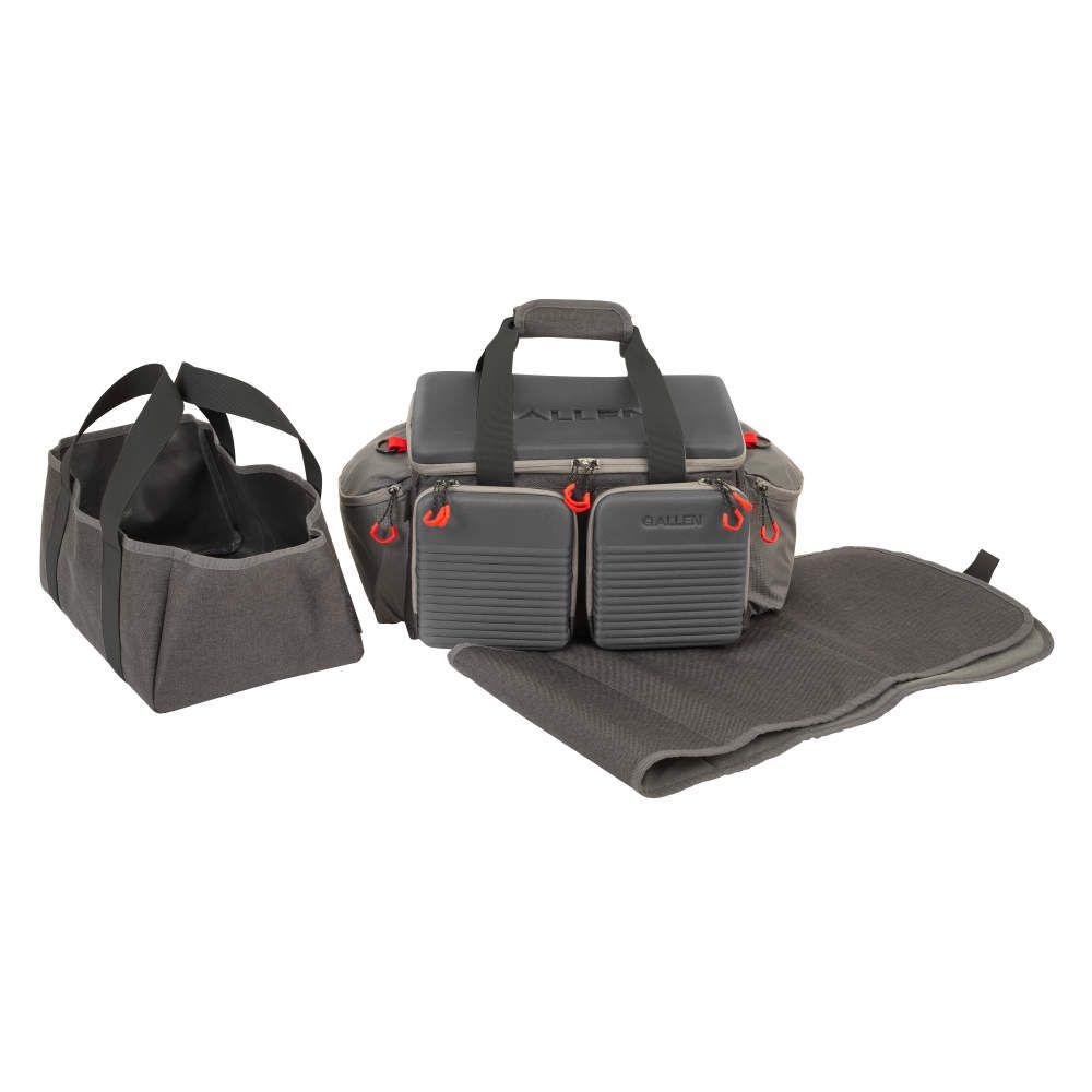 Allen Competitor Premium Molded Range Bag Gray 22L 600D Polyester Tote Organizer