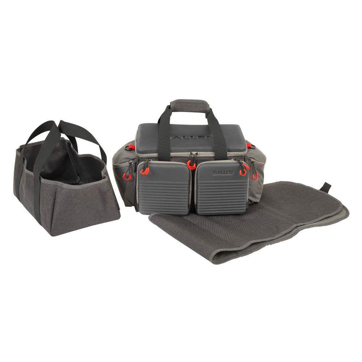 Allen Competitor Premium Molded Range Bag Gray 22L 600D Polyester Tote Organizer