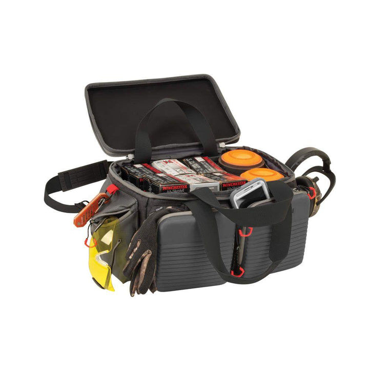 Allen Competitor Premium Molded Range Bag Gray 22L 600D Polyester Tote Organizer