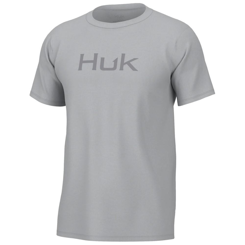 HUK LOGO TEE HARBOR MIST SS M