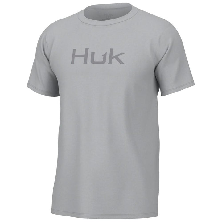 HUK LOGO TEE HARBOR MIST SS XL