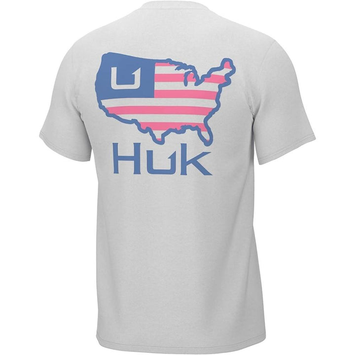 HUK AMERICAN TEE WHITE S