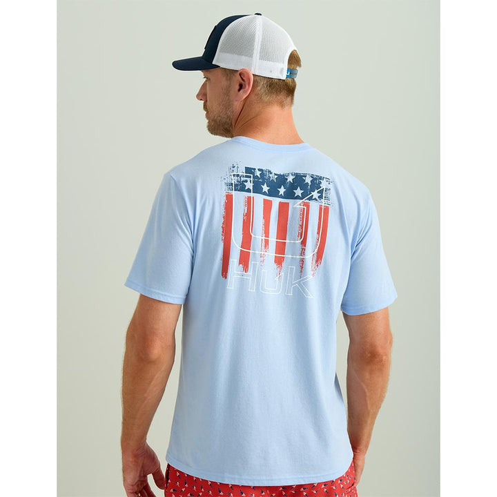 HUK SALUTE TEE WINDSURFER SS XL