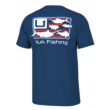 HUK TROPHY FLAG TEE SET SAIL SS XXL