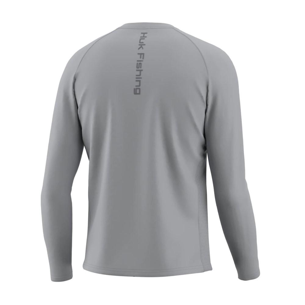 HUK VENTED PURSUIT HARBOR MIST LS S