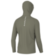 HUK VENTED PURSUIT HOODIE MOSS LS S