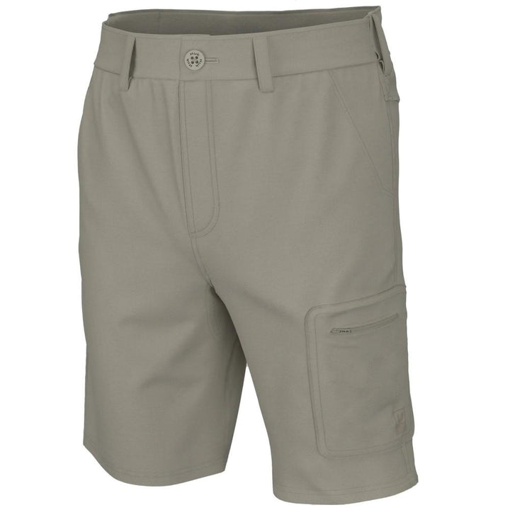 Huk Next Level 105 Inch Shorts Khaki Lightweight Quick Dry Comfort Fit 2XL Size