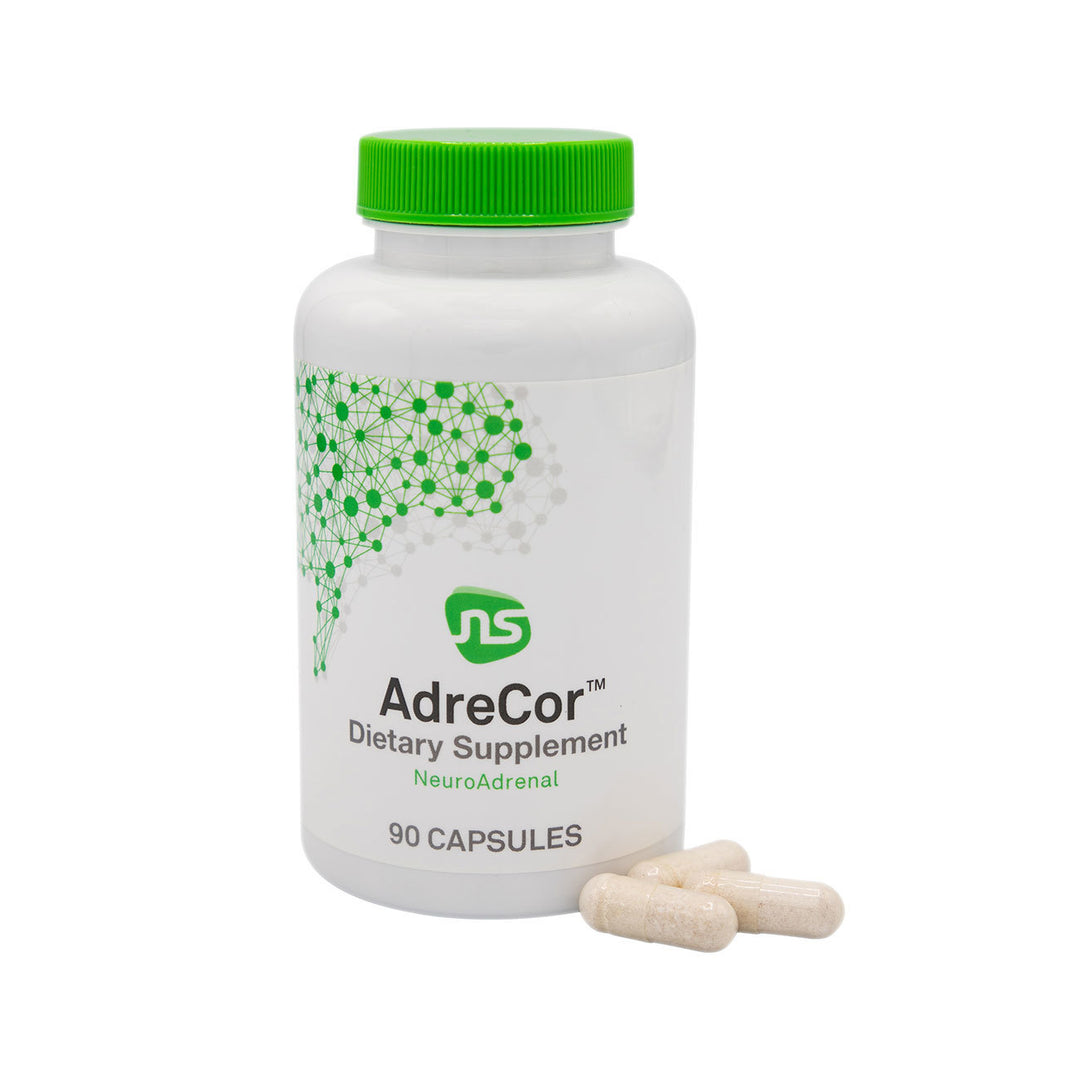 NeuroScience Adrecor Adrenal Energy Support Complex Dietary Supplement 90 Caps