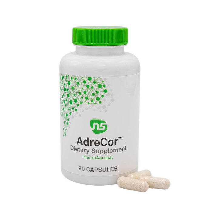 NeuroScience Adrecor Adrenal Energy Support Complex Dietary Supplement 90 Caps