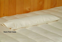 Load image into Gallery viewer, Holy Lamb Organics Neck Roll Pillow Cases And Covers 7&quot; x 25&quot;
