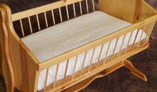 Load image into Gallery viewer, Holy Lamb Organics Bassinet Fitted Sheet Newborns Organic Cotton Fabric New
