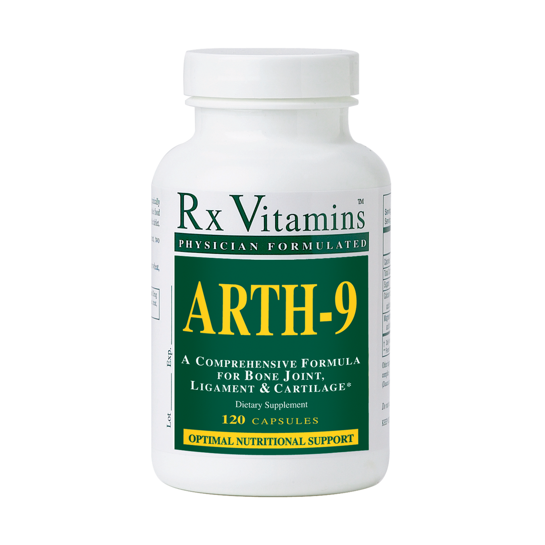 Vitaminas Rx Arth 9 Salud Articular 120 Cápsulas Sulfato de Glucosamina