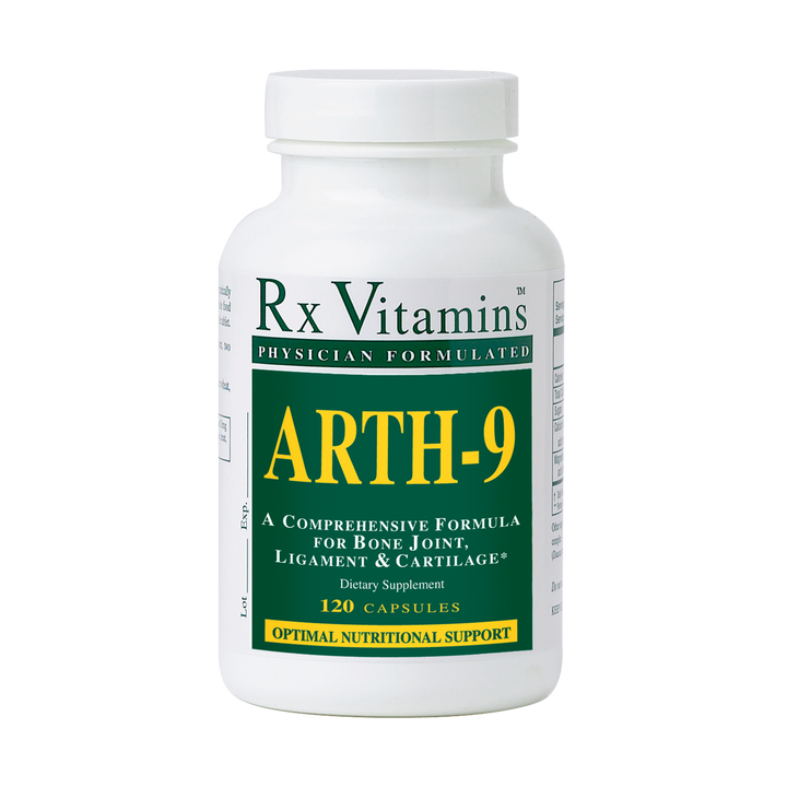 Vitaminas Rx Arth 9 Salud Articular 120 Cápsulas Sulfato de Glucosamina