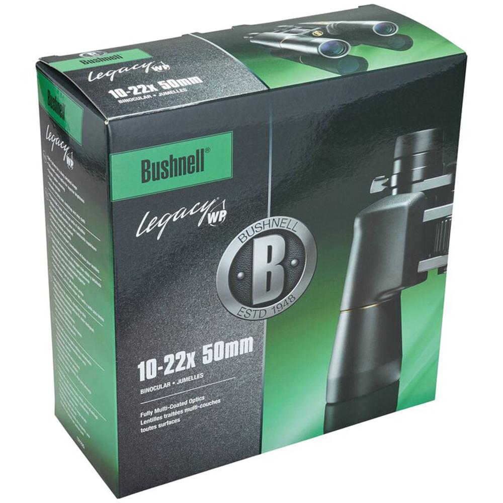 BUSHNELL 10-22x50mm Black Porro Prism Water Resistant Zoom