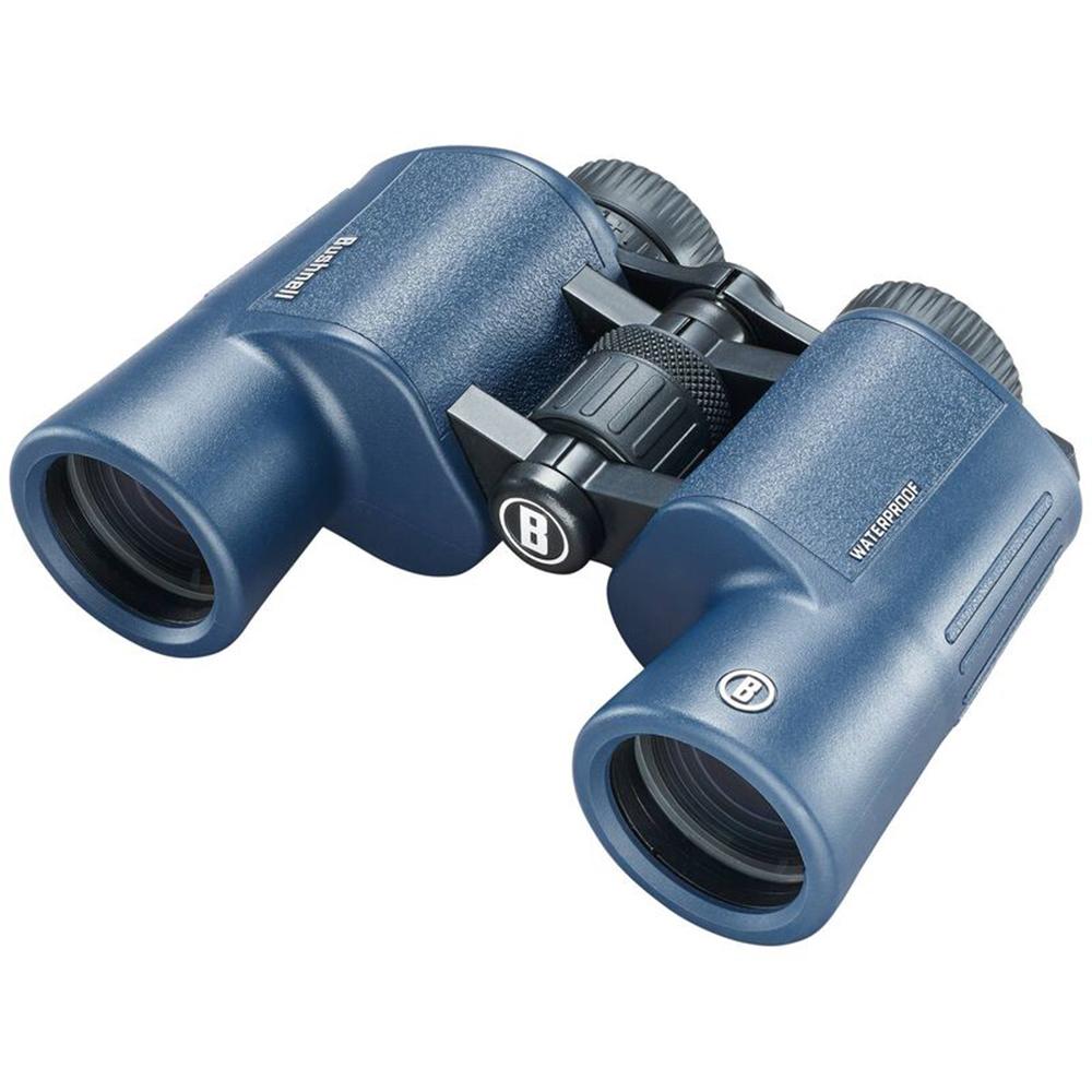 BUSHNELL 10x42mm Dark Blue Porro WP/FP Twist Up Eyecups 6L