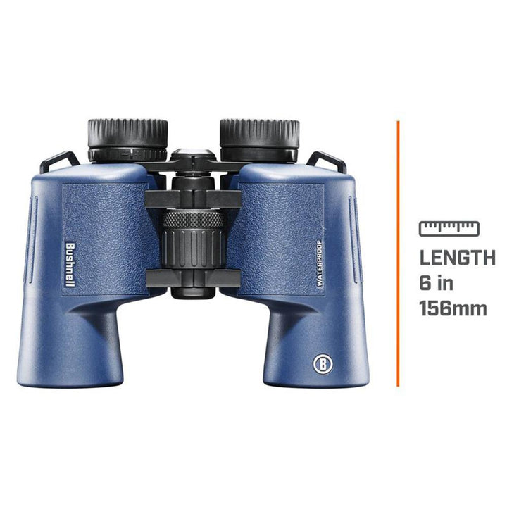 BUSHNELL 10x42mm Dark Blue Porro WP/FP Twist Up Eyecups 6L
