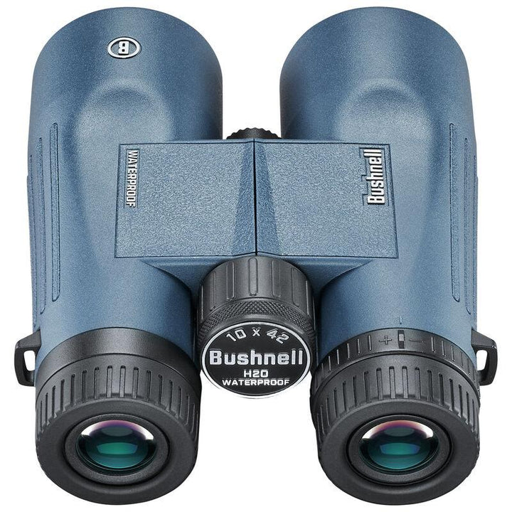 Bushnell 10x42mm Dark Blue Roof WP/FP Twist Up Eyecups Box 6L