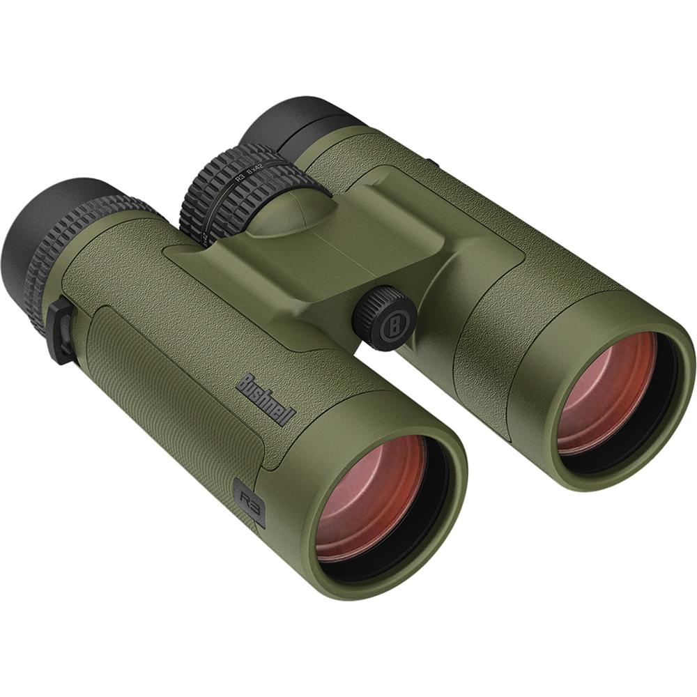 Bushnell Banner R3 8x42 Binoculars Ranger Green Waterproof Optics With Case