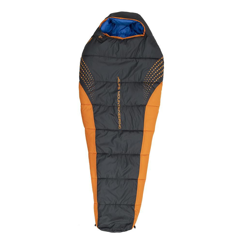Saco de dormir Alps Mountaineering Blaze 0° Regular 32x80 Naranja Carbón Cálido