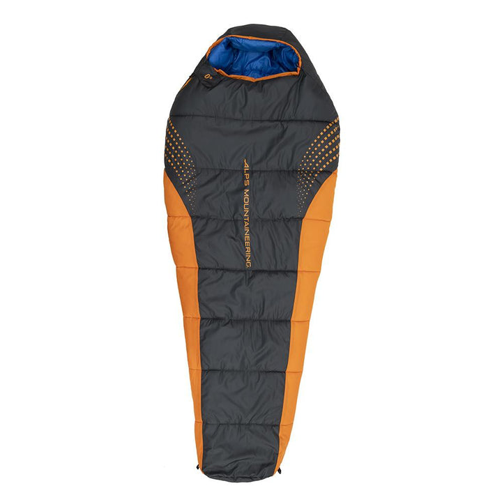 Saco de dormir Alps Mountaineering Blaze 0° Regular 32x80 Naranja Carbón Cálido