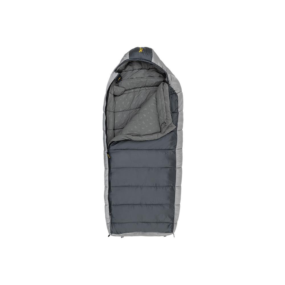 Saco de dormir Browning Camping McKinley 0 Degree, 91 x 228 cm, gris, cálido y cómodo