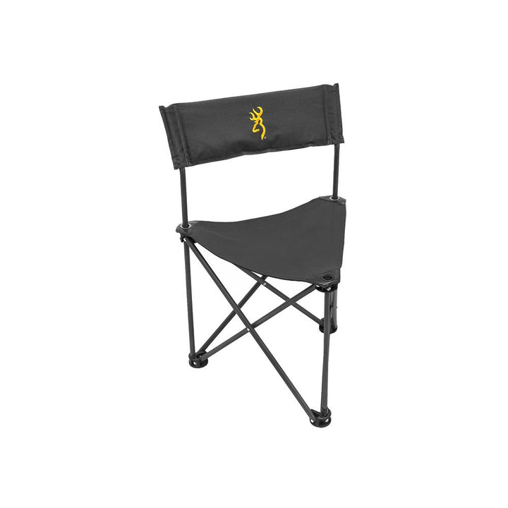 Browning Dakota Camping Chair Charcoal Portable Comfortable Outdoor Seat
