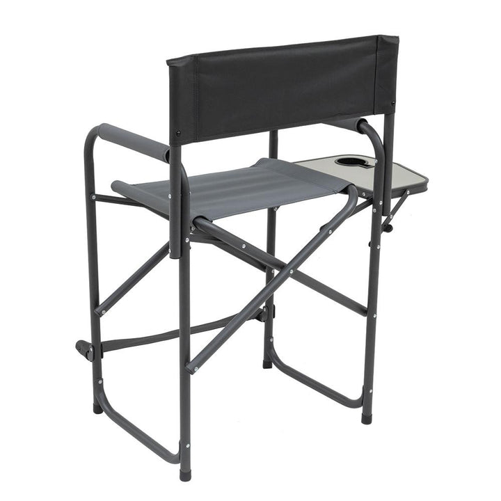 Alps Browning Directors Chair XT Plus Camping Chair Charcoal Grey Folding Seat