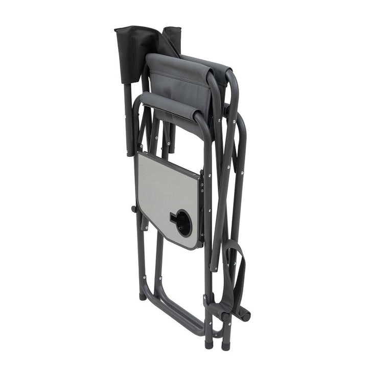 Alps Browning Directors Chair XT Plus Camping Chair Charcoal Grey Folding Seat